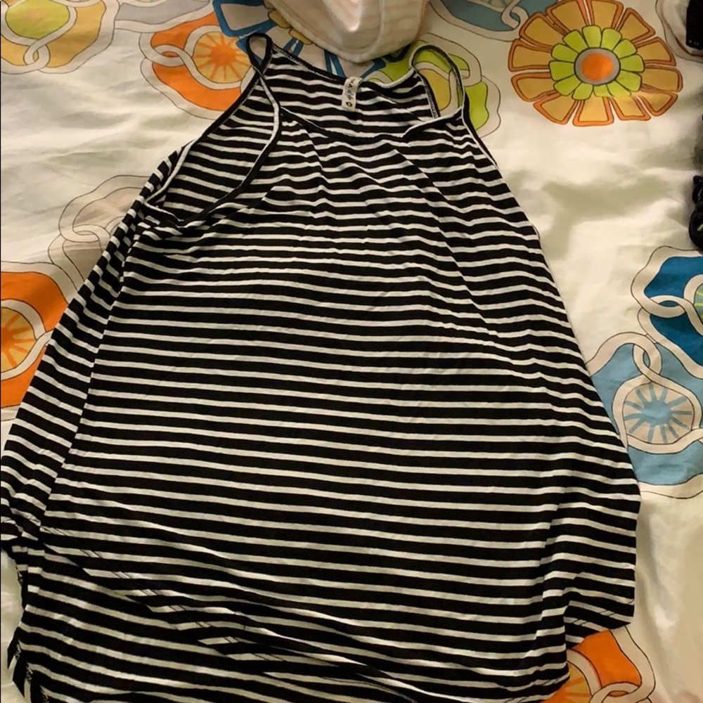 Striped Emma and Sam tank size small
